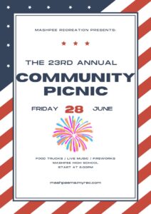 Mashpee Community Picnic & July 4th Fireworks 2024