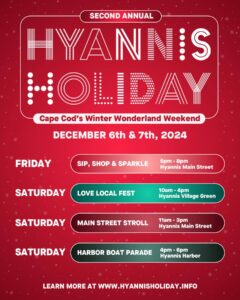 Hyannis Village Christmas Stroll and Holiday Events 2024